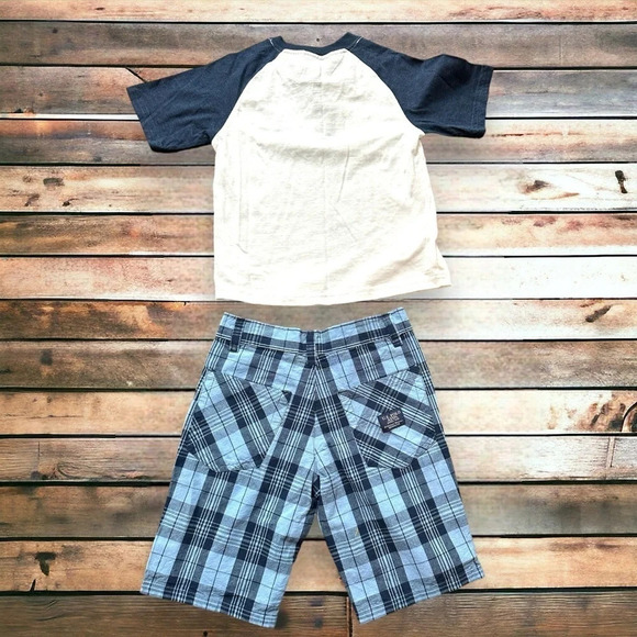 US POLO ASSN boys 5/6‎ summer short outfit - Picture 5 of 5